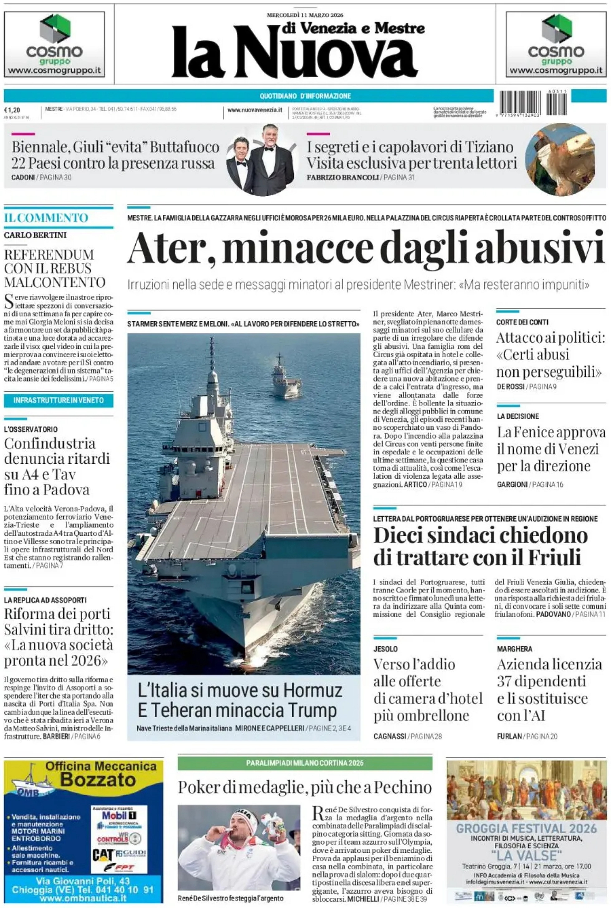 La Nuova di Venezia e Mestre